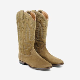 Shiloh Heritage Camel Leather Western Cowboy Boots