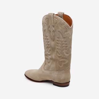 Shiloh Heritage Desert Leather Western Cowboy Boots