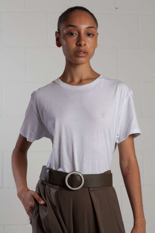 Organic Tina T-Shirt Ivory