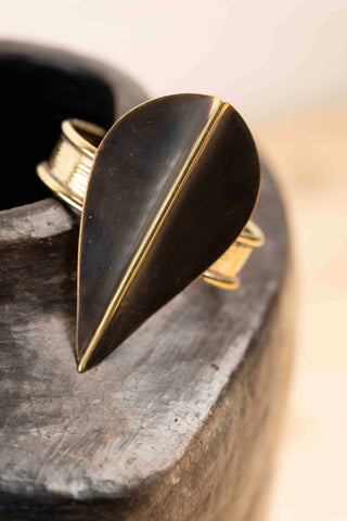 Bronze Patinè Noir Bracelet - Stephane Szendy