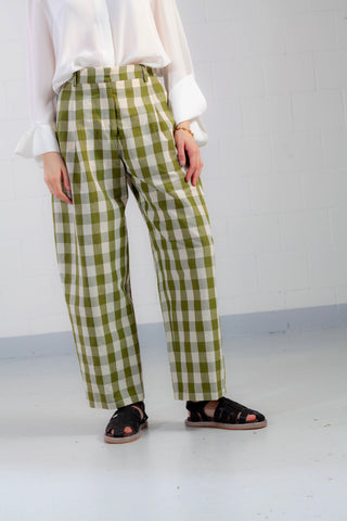 Pine Checked Trousers