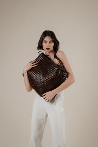 Frida XL Chocolate Brown Bag