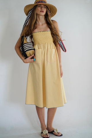 Yellow Skirt Dress