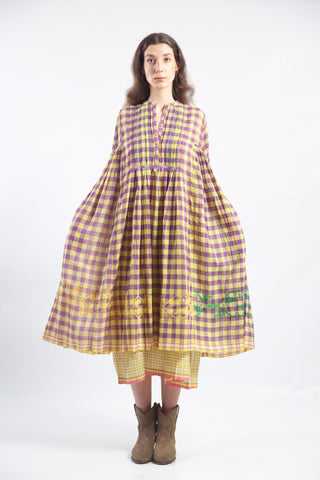 Injiri Jodhpur-136 Yellow Marathi Slip Dress