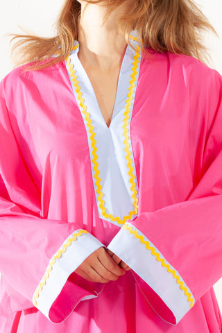Women Al-Khobar Pink Cotton Dress 