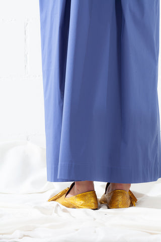 ByAdushka Al Khobar Cotton Blue Dress - Byadushka