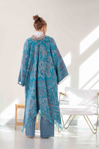 Handwoven Varanasi Kimono
