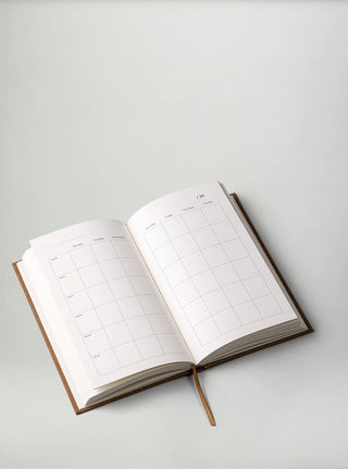 Brown Yearly Planner