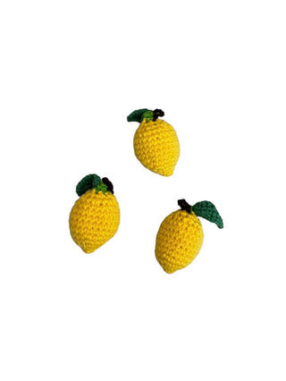 Hand-Crocheted Lemon