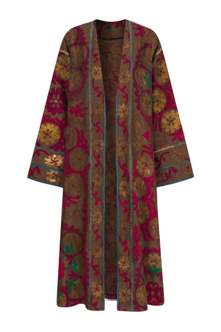 Belle Ikat Suzani Coat