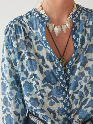  Beatrice Floral Printed Blouse 