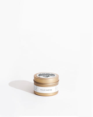 Brooklyn Candle Studio PALO SANTO Gold Travel Candle