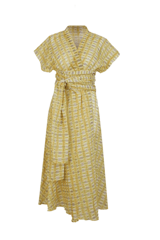 Essaouira Rito Dress in Yellow - Romualda