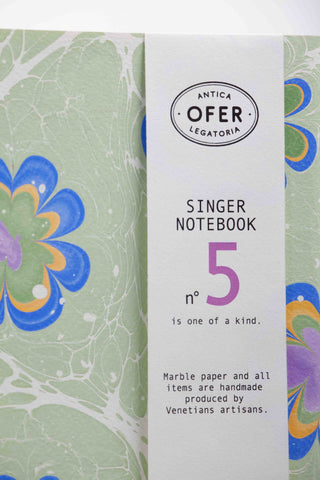 Green Field Singer Notebook N°5 - Ofer