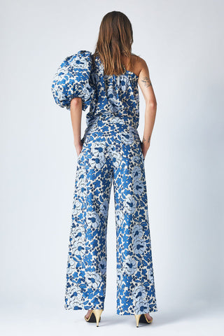 Zoe Pants Blue Bloom - The Label Edition