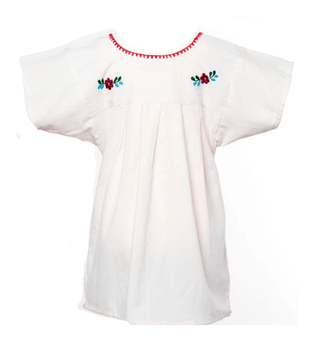 Das mexikanische Sommerhemd für Mädchen 4-6 Jahre - Santa Lupita