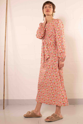 Darcy Liberty Flower Printed Cotton Dress - Billie Dresses