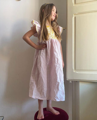 Kids Pink Jilly Dress - Nina Leuca