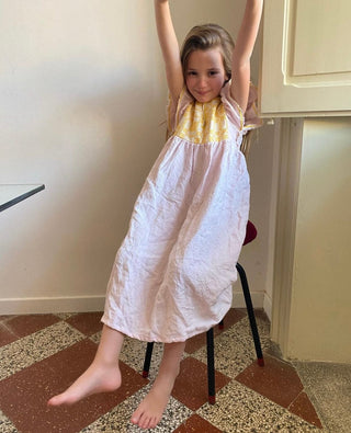 Rosa Jilly-Kleid für Kinder - Nina Leuca